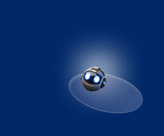 Glowing abstract financial network graphic on VeltraX Auron
